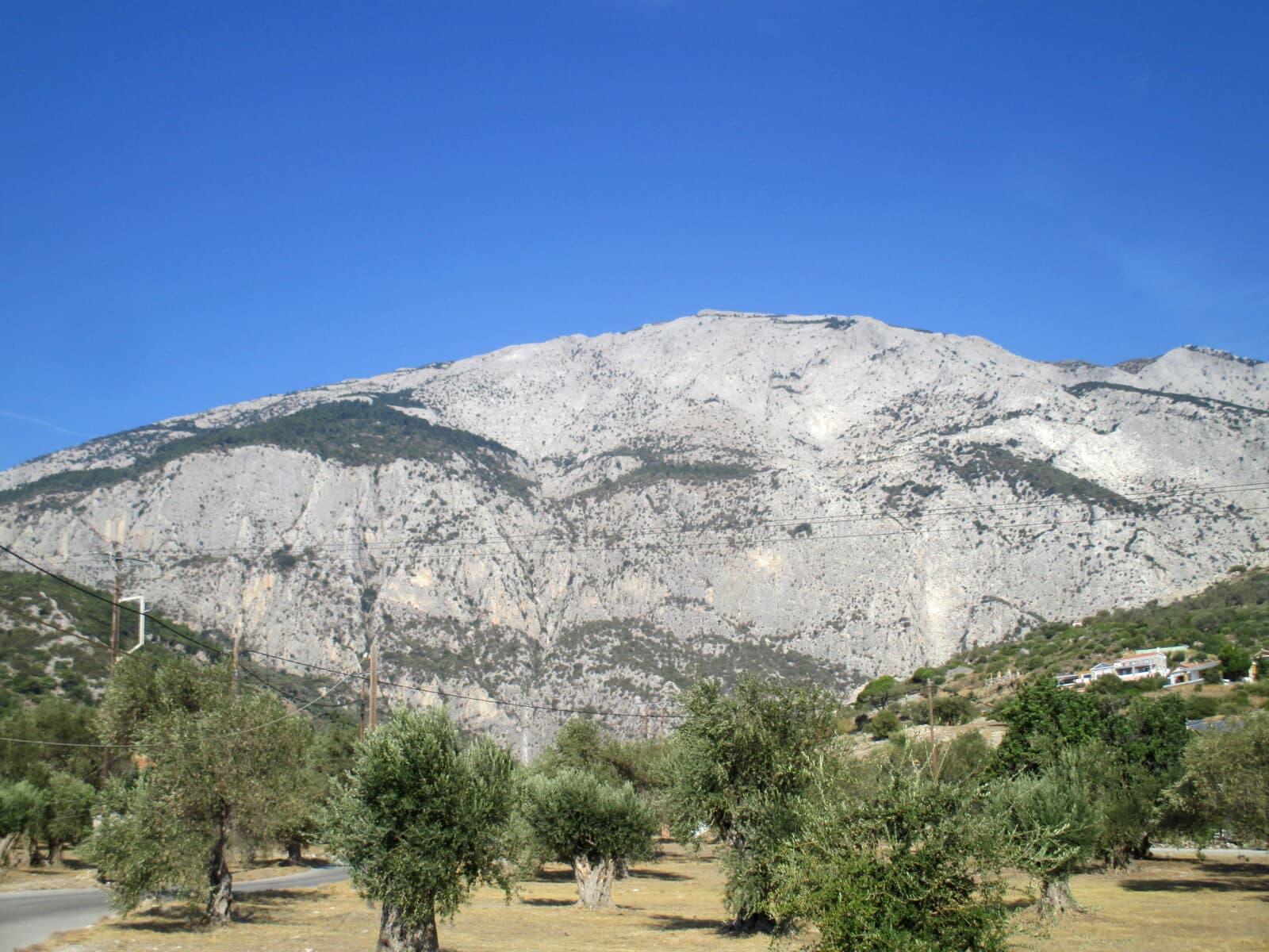 Mount Kerkis, the highest peak on Samos